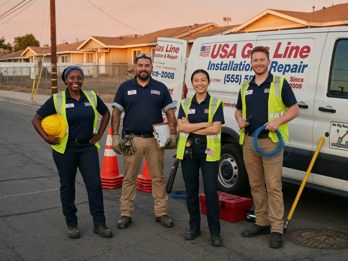 Gas Line Installation company in Taylorstown, PA